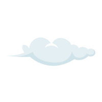 white clouds element. png