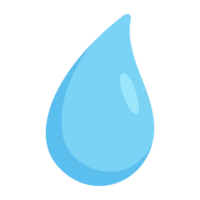 acqua far cadere elemento isometrico icona. png