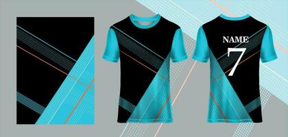 Sports Jersey designs editable vector