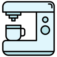 electronic coffeemaker machine png