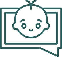 Message Vector Icon Design