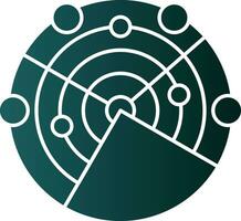 Radar Vector Icon Design