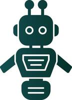 Robot Vector Icon Design