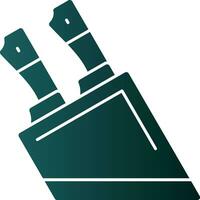 Knife block Vector Icon Design