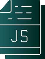 Js File Format Vector Icon Design