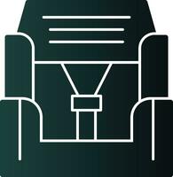 Car seat Vector Icon Design