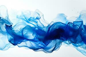 Ink splash cloud in water abstract background with empty space for text photo