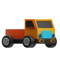 Procurement management Cargo Truck illustration 3d png