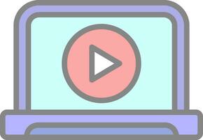 Video Vector Icon Design