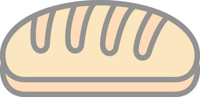 Bread Vector Icon Design