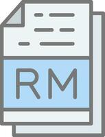 Rm Vector Icon Design