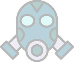 Gas mask Vector Icon Design