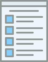 Checklist Vector Icon Design