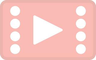 Video player Vector Icon Design