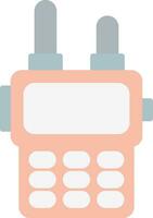 Walkie talkie Vector Icon Design