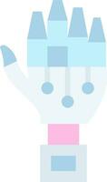 Robot hand Vector Icon Design