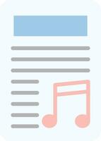 Playlist Vector Icon Design