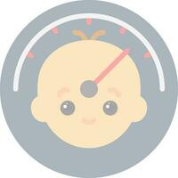 Speedmeter Vector Icon Design