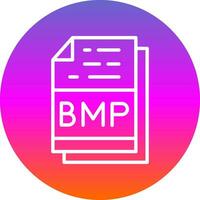 Bmp File Format Vector Icon Design