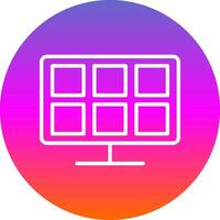 Screen Vector Icon Design