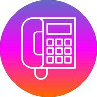 Telephone Vector Icon Design