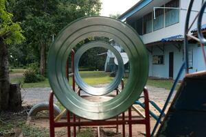 playground in the park photo