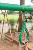 playground in the park photo