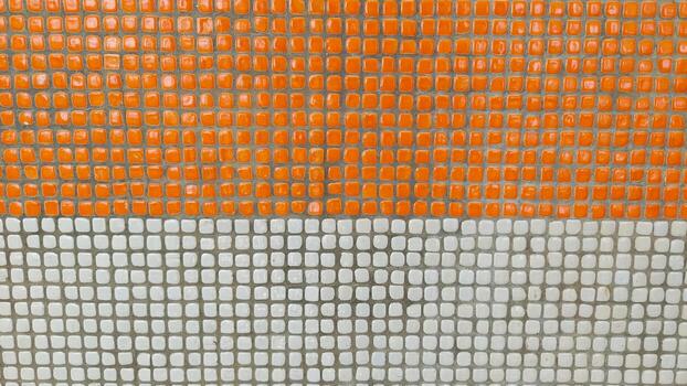 The colorful tile pattern is suitable for use as a background image. photo