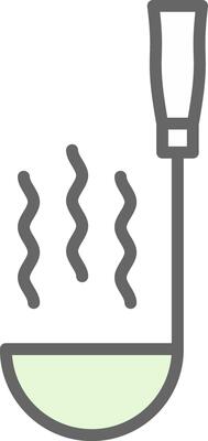 Ladle Vector Icon Design