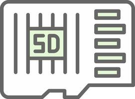 Sd card Vector Icon Design