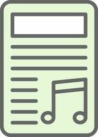 Playlist Vector Icon Design