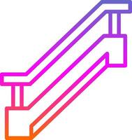 Escalator Vector Icon Design