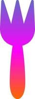 Fork Vector Icon Design