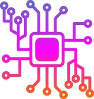 Circuits Vector Icon Design