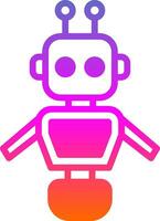 Robot Vector Icon Design