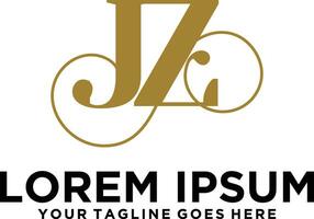 Luxury Gems Boutique JZ logo vector