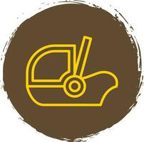 Baby car seat Vector Icon Design