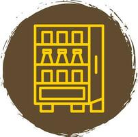 Vending machine Vector Icon Design