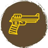 pistola vector icono diseño