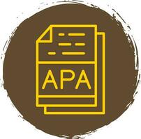 apa vector icono diseño