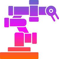 Robotic arm Vector Icon Design