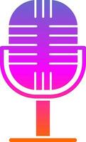 Microphone Vector Icon Design