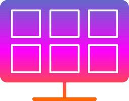 Screen Vector Icon Design