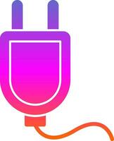 Plug Vector Icon Design