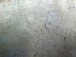 metal textura con polvo arañazos y grietas foto