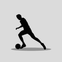 Football player vector clip art