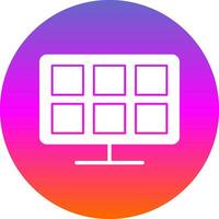 Screen Vector Icon Design