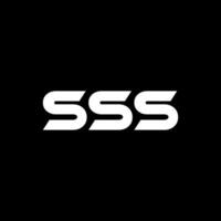 SSS Letter Logo Design, Inspiration for a Unique Identity. Modern Elegance and Creative Design. Watermark Your Success with the Striking this Logo. vector