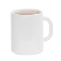 kaffe råna 3d illustration png