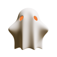 Víspera de Todos los Santos fantasma 3d hacer elemento png